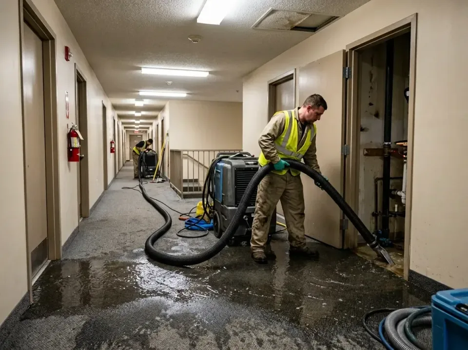 multi-unit-apartment-hallway-f-005 — frequently asked questions, Emergency Burst Pipe Water Extraction & Removal in Talladeg…
